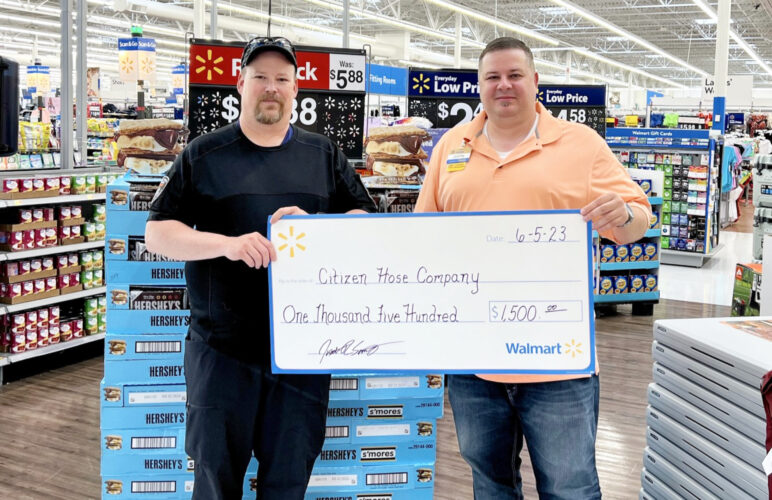 MH Walmart donates to JS Citizen’s Hose News, Sports, Jobs The Express
